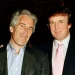 Epstein and Trump in 1997 - the pair were friendly for years, but Trump says they fell out in the early 2000s