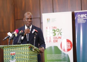 Hon Haruna Iddrisu, Minister for Education, delivering a speech at the 29th National Banking and Ethics Conference