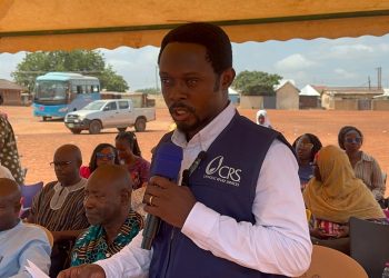 WASH Programmes Director of CRS, Mr Festus Fofie