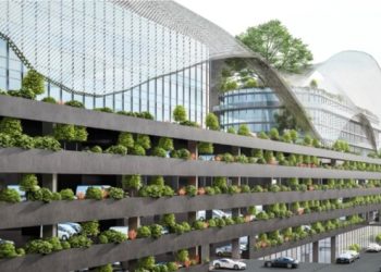 Front View Of Proposed Multi-storey Car Park