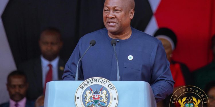 President of Ghana John Dramani Mahama
