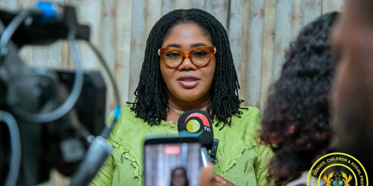 Minister for Gender, Children and Social Protection, Dr. Agnes Naa Momo Lartey,