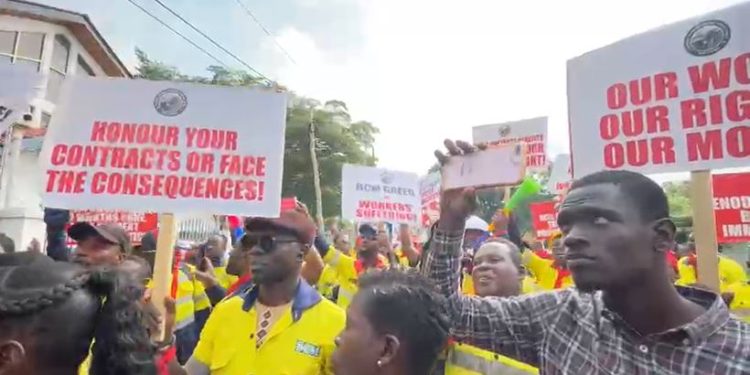The Ghana Mineworkers’ Union (GMWU) of the Trades Union Congress (TUC)