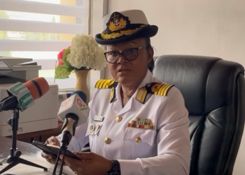 GAF Acting Director General of Public Relations, Captain (Naval) Veronica Adzo Arhin