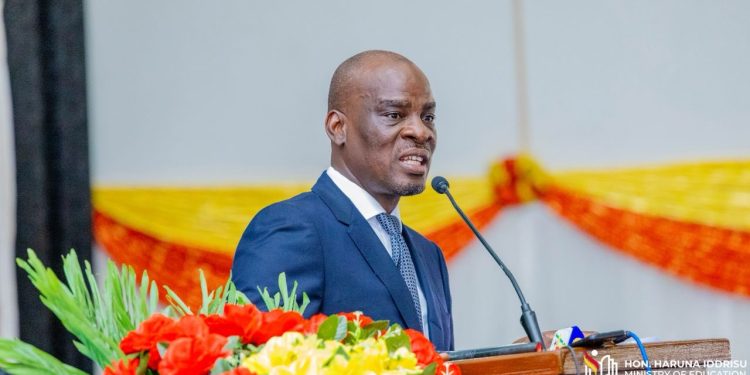 Minister of Education, Haruna Iddrisu