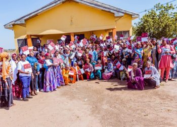 Some beneficiaries of the DARE’s digital and entrepreneurial training