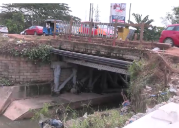 The deteriorating Kaase Timber Bridge