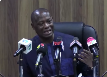 Minister for Lands and Natural Resources, Emmanuel Armah-Kofi Buah