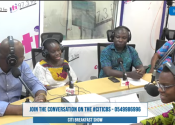 Dr Owusu Boampong (R), Josephine Dugbatey (M), Asso Prof James Mensa(L)