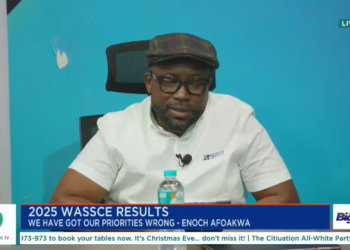 Convenor of One Ghana Movement, Senyo Hosi