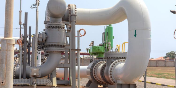 A gas pipeline belonging to WAPCo