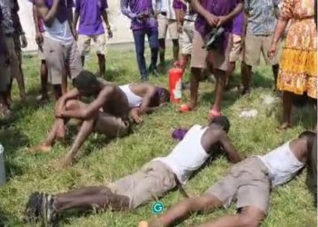 Some students of Kadjebi-Asato SHS