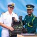 Comptroller General of Immigration (CGI), Samuel Basintale Amadu and German government representative