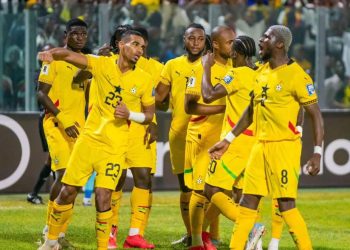 Some players of the Black Stars
