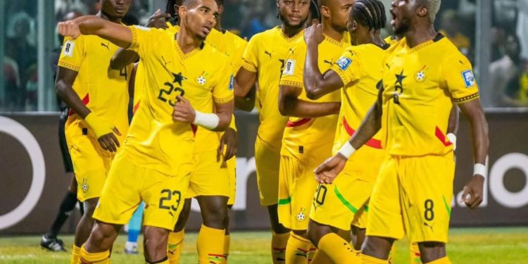 Some players of the Black Stars