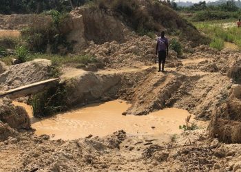 File Image of a galamsey Site at Mfantseman