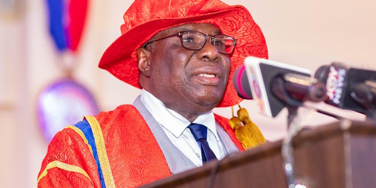 Neenyi Ghartey VII, Effutu Oma Odefe and 2nd Chancellor of UEW