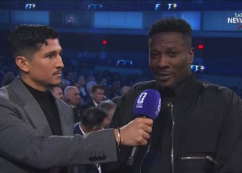 Asamoah Gyan, former Black Stars captain [Right]