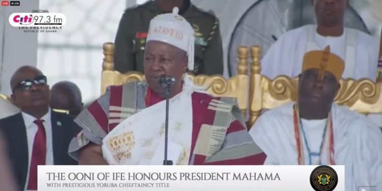President of Ghana, John Dramani Mahama