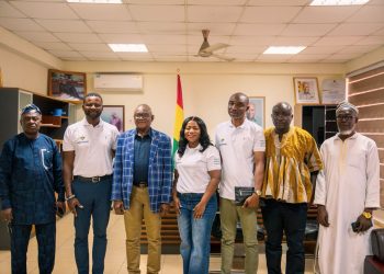GNPC Explorco officials with key regional authorities in Northern Region.
