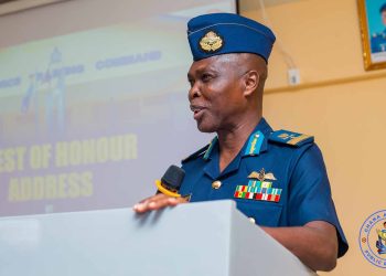 Base Commander of the Air Force Base in Tamale, Air Commodore Adu-Gyamfi,