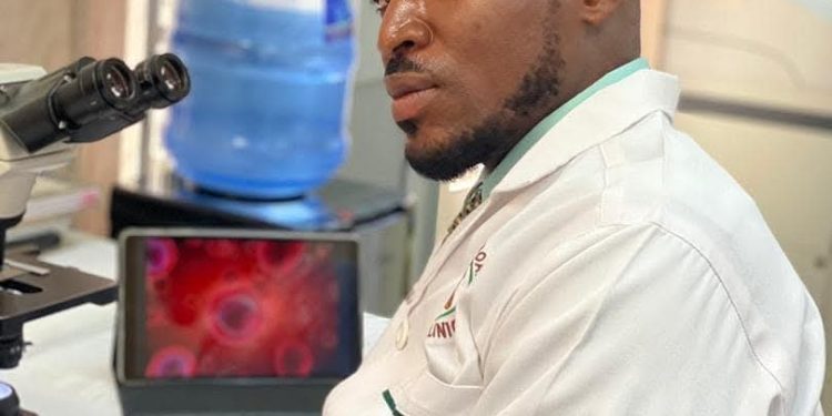 Valentine Golden Ghanem, a Ghanaian medical scientist and public health researcher.