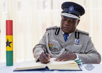Inspector General of Police (IGP), Christian Tetteh Yohuno