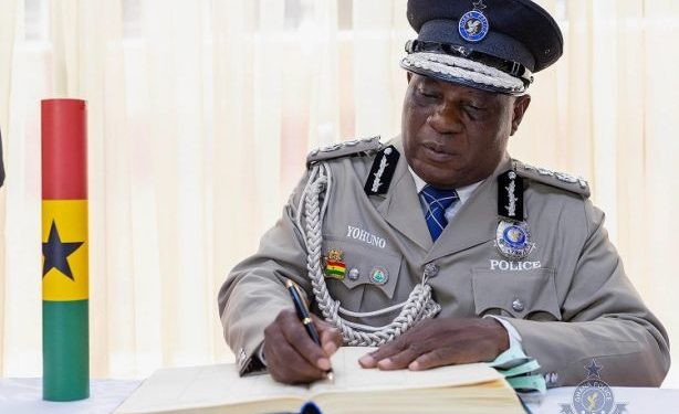 Inspector General of Police (IGP), Christian Tetteh Yohuno