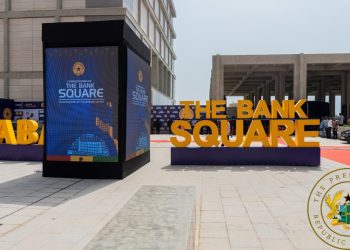 The Bank Square, the headquarters of the Bank of Ghana
