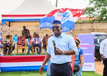 Presidential hopeful of the New Patriotic Party, Dr Bryan Yaw Acheampong,