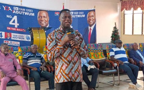 NPP presidential aspirant, Dr Yaw Osei Adutwum