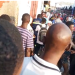 Class Media Group journalist, Samuel Addo, far end, allegedly assaulted by the fire fighters