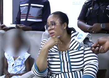 Greater Accra Regional Minister and Member of Parliament for Shai Osudoku, Linda Akweley Ocloo
