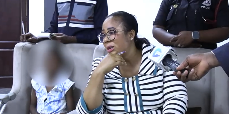 Greater Accra Regional Minister and Member of Parliament for Shai Osudoku, Linda Akweley Ocloo
