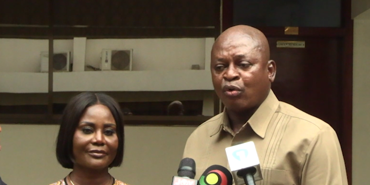 Minister for Transport, Joseph Nikpe Bukari
