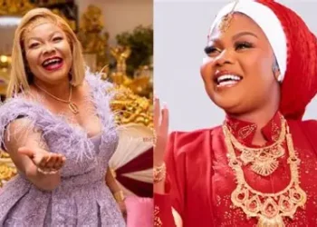 Evangelist Patricia Asiedua, with Empress Gifty Oppong Adorye