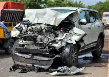 Car crashed