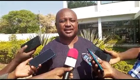 Upper West Regional Minister Charles Lwanga Puozuin