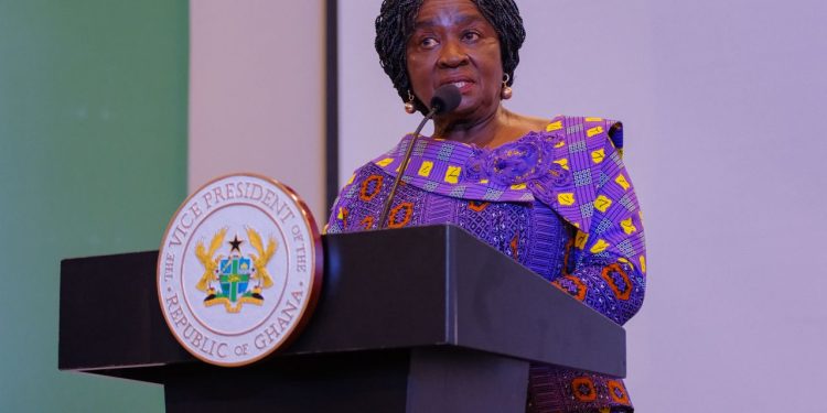 Vice President, Professor Jane Naana Opoku-Agyemang.