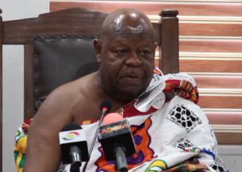 President of the Eastern Regional House of Chiefs, Nene Sakite II.