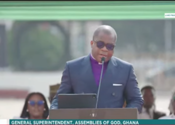 General Superintendent of the Assemblies of God, Rev. Stephen Wengam