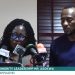 Deputy Minority Leader and MP for Asokwa, Patricia Appiagyei (left) and Weija Gbawe MP, Jerry Ahmed Shaib (right)