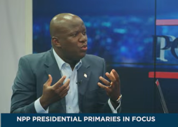 Samuel Abu Jinapor, Member of Parliament for Damongo and a member of the Dr. Bawumia campaign team