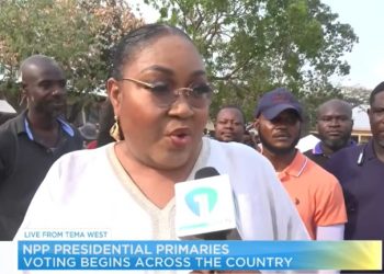 Former Tema West MP and former DACF Administrator, Irene Naa Torshie Addo