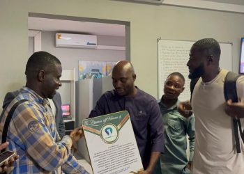 Coalition of 2024 Batch of Unpaid University Graduate Teachers with Channel One TV /CitiFM officials