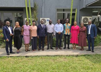 delegation from MasterCard Foundation and Stratcom Africa with Channel One TV and Citifm officials
