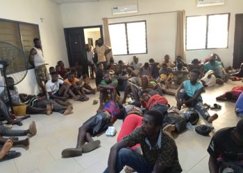 100 suspects arrested in connection with recent Akoti Health Centre attack