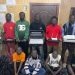 The arrested suspects