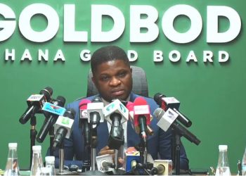Chief Executive Officer of the Ghana Gold Board, Sammy Gyamfi,