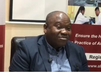 Registrar of the  Allied Health Professions Council (AHPC), Dr Shiraazu Issahaku,